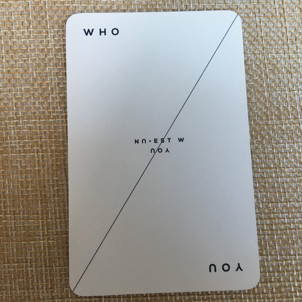 Nu'est ARON [ WHO, YOU ] Official Photocard, You Ver. 2nd Mini / New / Gift