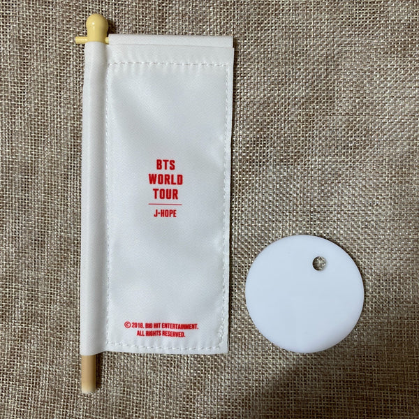 BTS J-HOPE [ Love Yourself World Tour ] Official Mini Flag / New, Rare / Gift