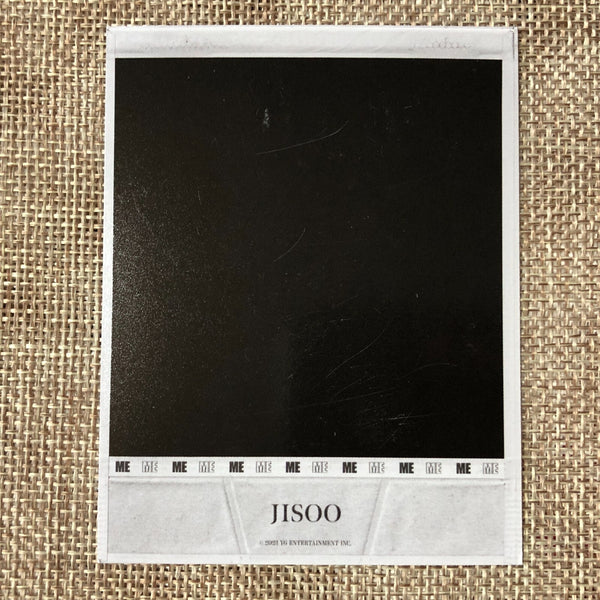BLACKPINK JISOO [ ME ] Official Polaroid Photocard, Solo 1st Single / New / Gift