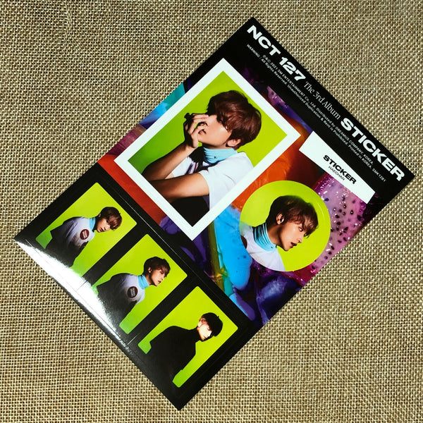 NCT 127 HAECHAN [ STICKER ] Official Sticker, STICKY Ver. / New / Gift