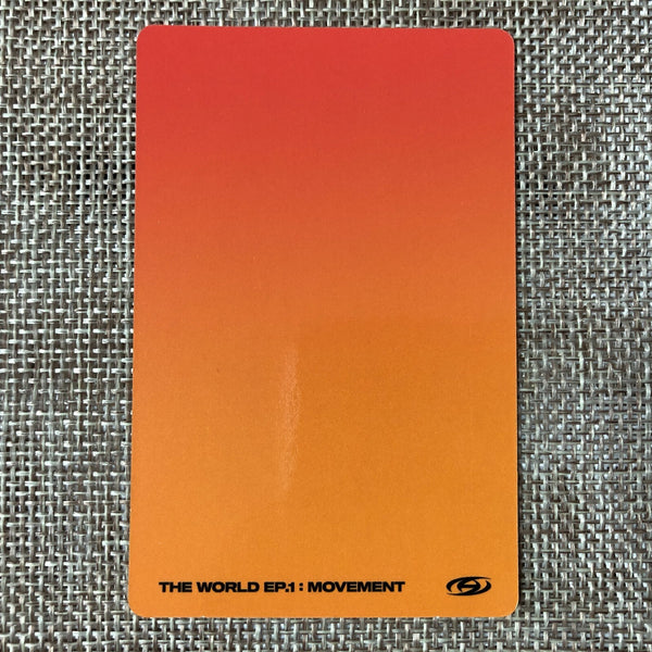 ATEEZ SAN [ THE WORLD EP.1 : MOVEMENT ] Official Photocard, Z Ver. / New / Gift