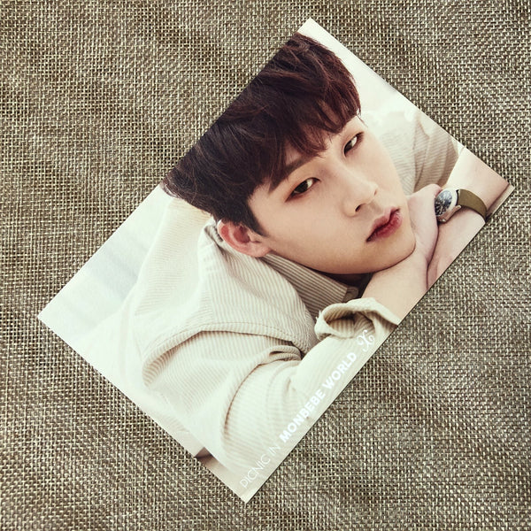 MONSTA X JOOHEON [PICNIC IN MONBEBE WORLD] Official Fan Meeting Postcard / Gift