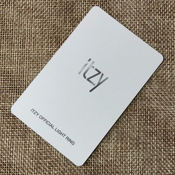ITZY LIA [ LIGHT RING Pre Order ] Official Photocard / New / Gift