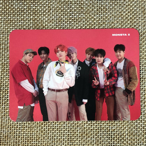 MONSTA X [Dejavu] Official Photocard GROUP #4, The Connect Member Set / Gift