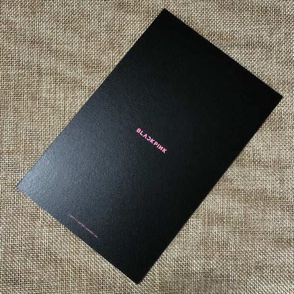 BLACKPINK GROUP #3 [Pop-Up Store As If It's Your Last] Official Postcard / Gift