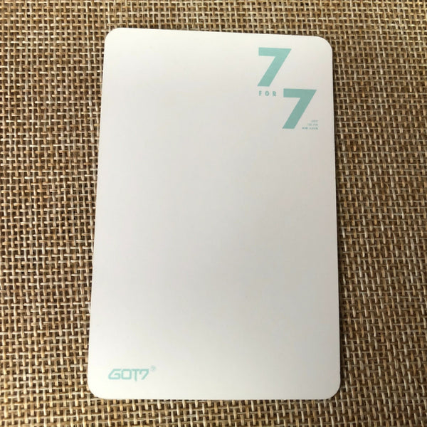 GOT7 YUGYEOM [ 7 for 7 ] Official Photocard, 7th Mini Album / New / Gift
