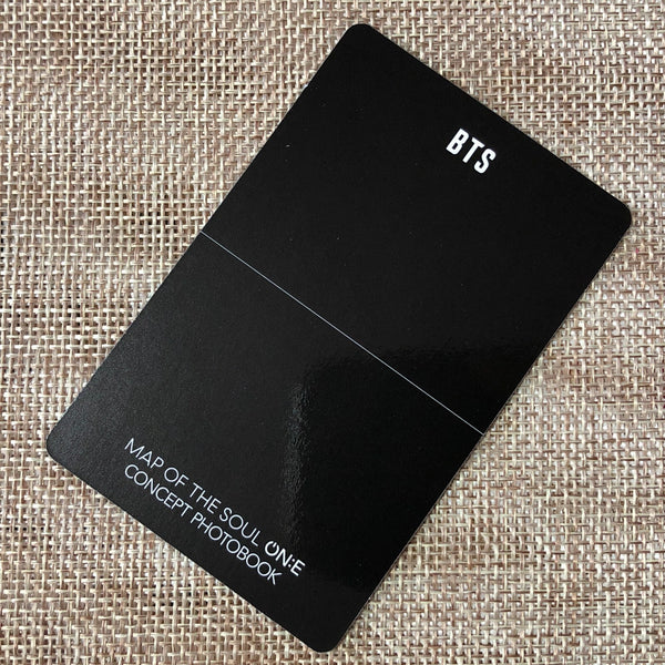 BTS SUGA [MAP OF THE SOUL MOS ON:E Concept Book] HOLOGRAM Ver Photocard / Gift