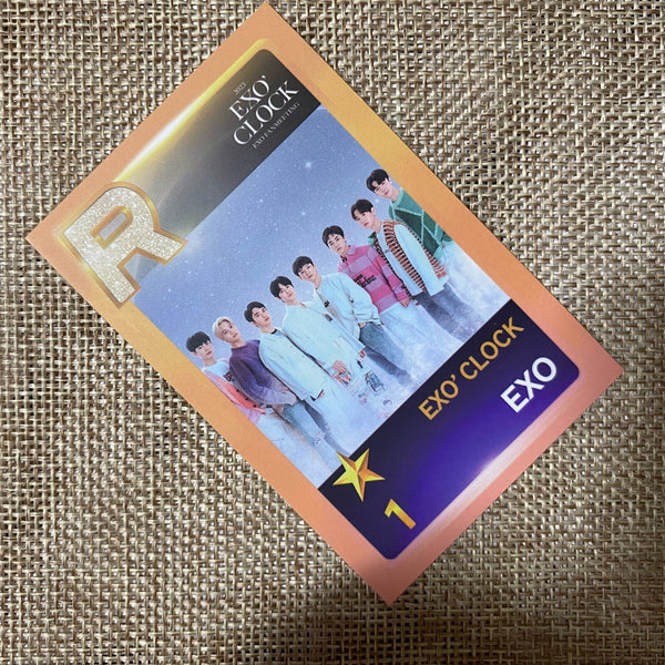 EXO Group [2023 Fan meeting EXO' Clock] Official Photocard, All Member / Gift