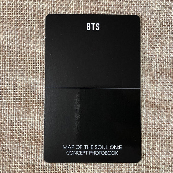 BTS SUGA [MAP OF THE SOUL MOS ON:E Concept Book] HOLOGRAM Ver Photocard / Gift