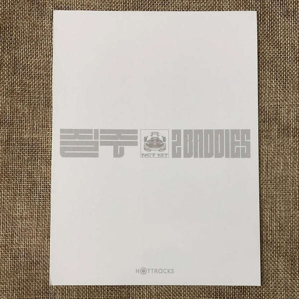 NCT 127 DOYOUNG [ BADDIES HOTTRACKS ] Official Mini Poster Postcard / New / Gift