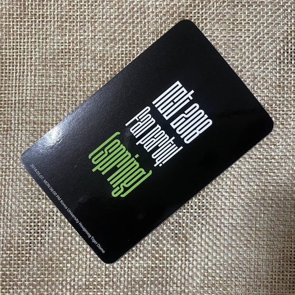 NCT 2018 JENO [ FAN PARTY SPRING ] Official Limited Photocard / New, Rare / Gift