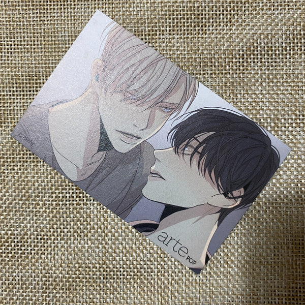 At the End of the Road [Official Coupon Card Photocard] Korean Webtoon BL / Gift