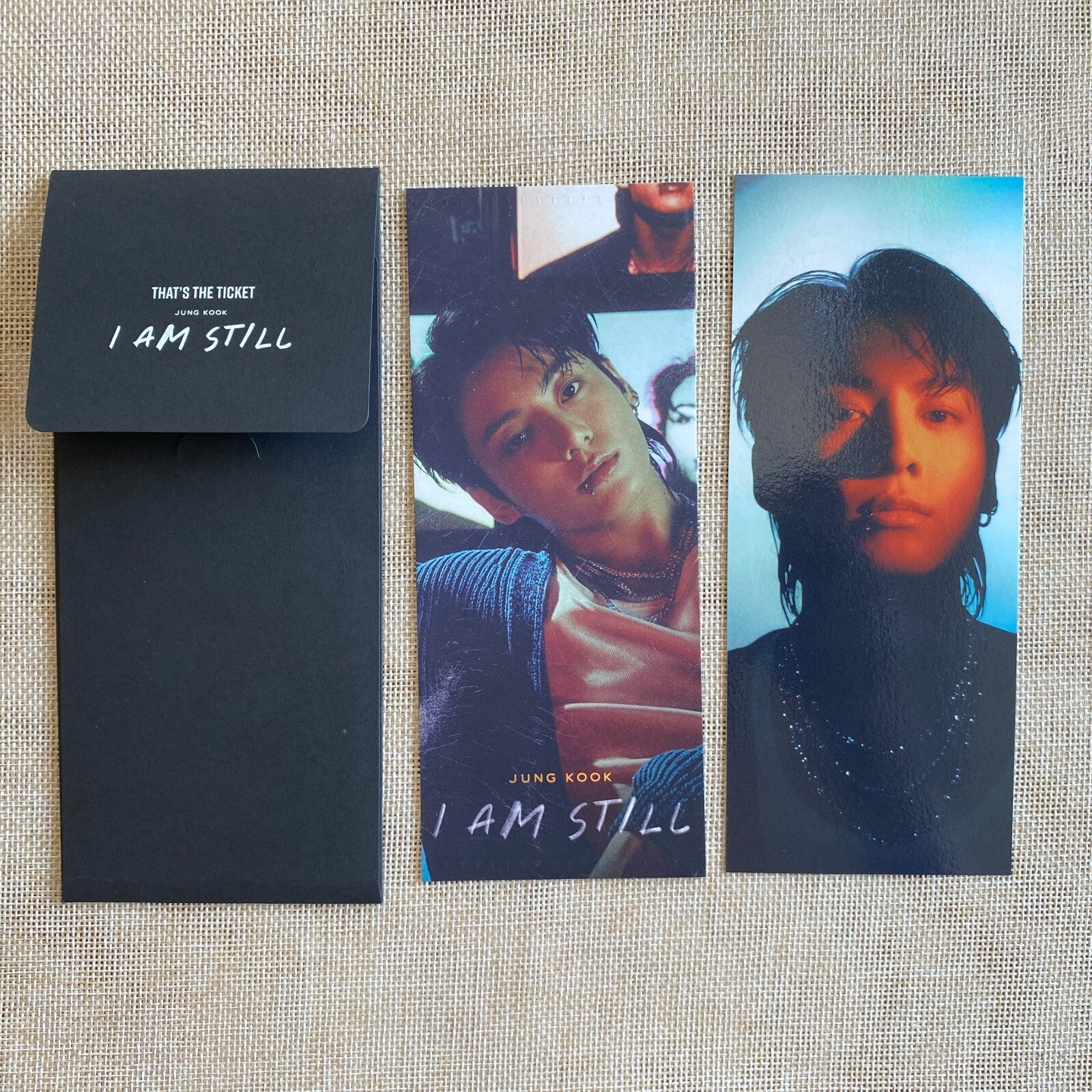 BTS JUNGKOOK [That's The Ticket] Official Photo Ticket Set, Movie I AM STILL / N