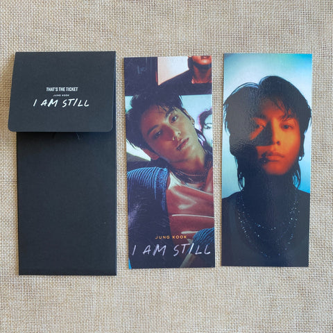 BTS JUNGKOOK [That's The Ticket] Official Photo Ticket Set, Movie I AM STILL / N