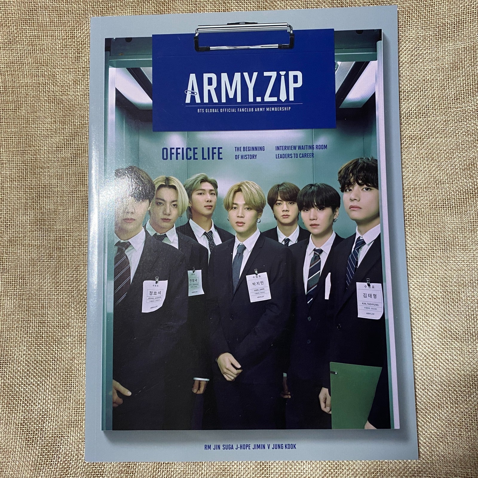 BTS [ Fanclub ARMY.ZIP 8th Membership Kit ] Official Photobook Only / New / Gift