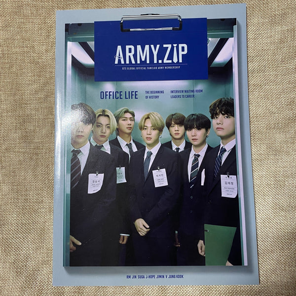 BTS [ Fanclub ARMY.ZIP 8th Membership Kit ] Official Photobook Only / New / Gift