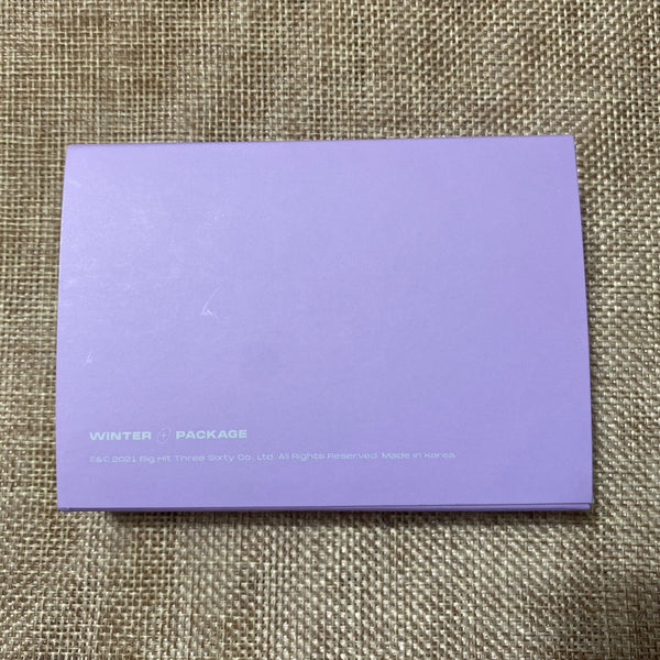 BTS [ Winter Package 2021 Mini Photo Box ] Photocard / New, Rare / Gift