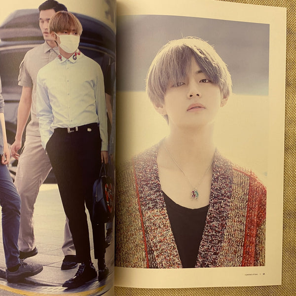BTS V [Portrait Of The Violet Exhibition] Photobook, 64 pg 21x29 cm / New / Gift