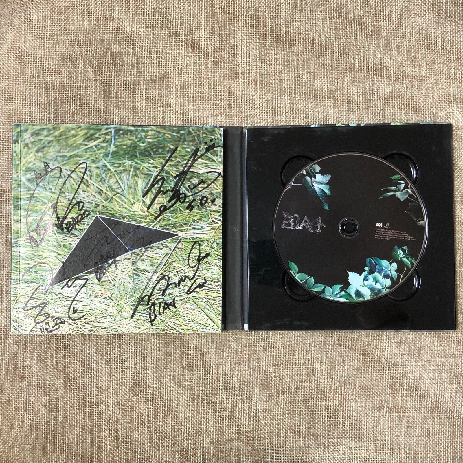 B1A4 [ IN THE WIND ] Hand Signed 3rd Mini Album Autographed / No PC / Gift