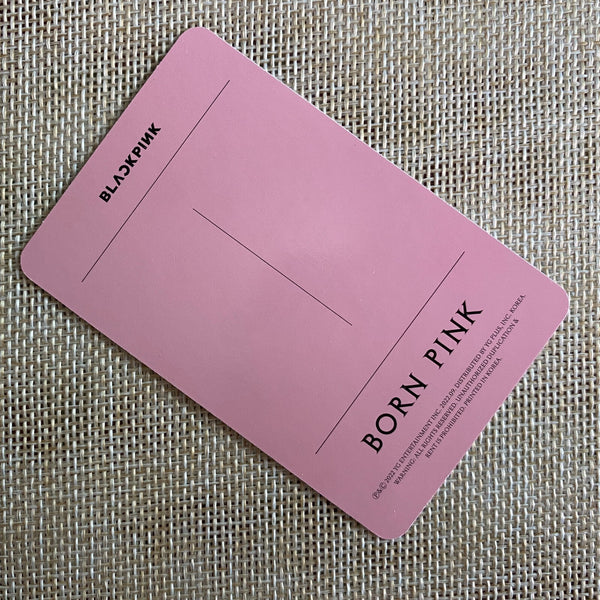 BLACKPINK LISA [ Born Pink ] Official Photocard, Box Set Ver. / New, Rare / Gift