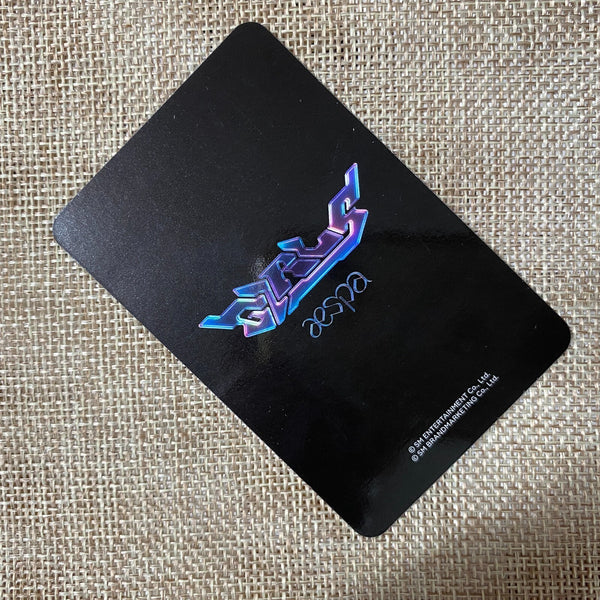 AESPA KARINA [ GIRLS Official Sign Event Photocard ] SM Store Benefit / New /+G