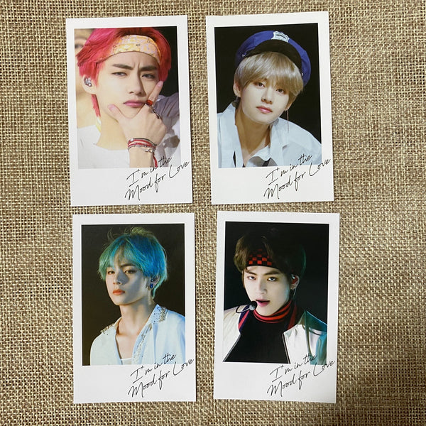 BTS V Taehyung [ Mood For Love Exhibition Photocard Set ] Nuna V / New /+Gift