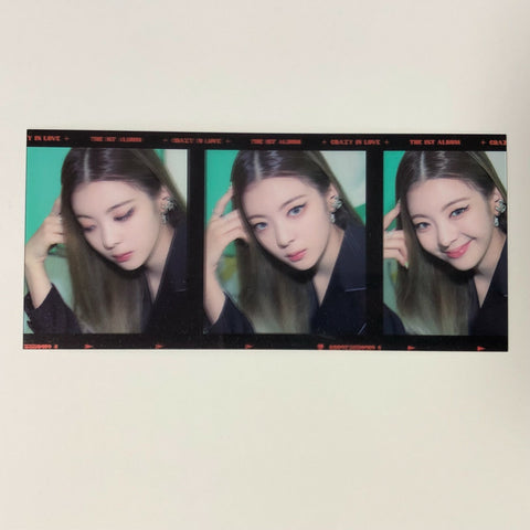 ITZY LIA [CRAZY IN LOVE Special Ed.] Official Film Photocard, 1st Album / Gift