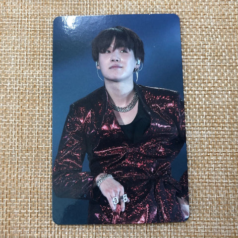 BTS SUGA [Love Yourself World Tour Seoul DVD] Official Photocard New, Rare/ Gift