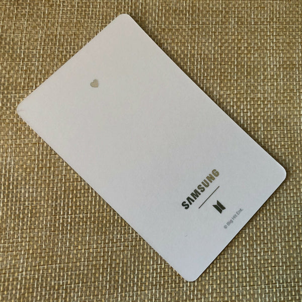 BTS SUGA [ Samsung Galaxy Buds ] Official Photocard, Weverse / New / Gift