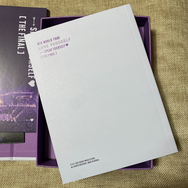 BTS [Love Speak Yourself Seoul The Final] Official DVD+Photobook+Poster / Gift