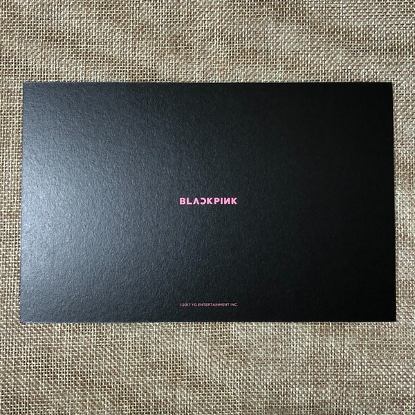 BLACKPINK GROUP #4 [Pop-Up Store As If It's Your Last] Official Postcard / Gift