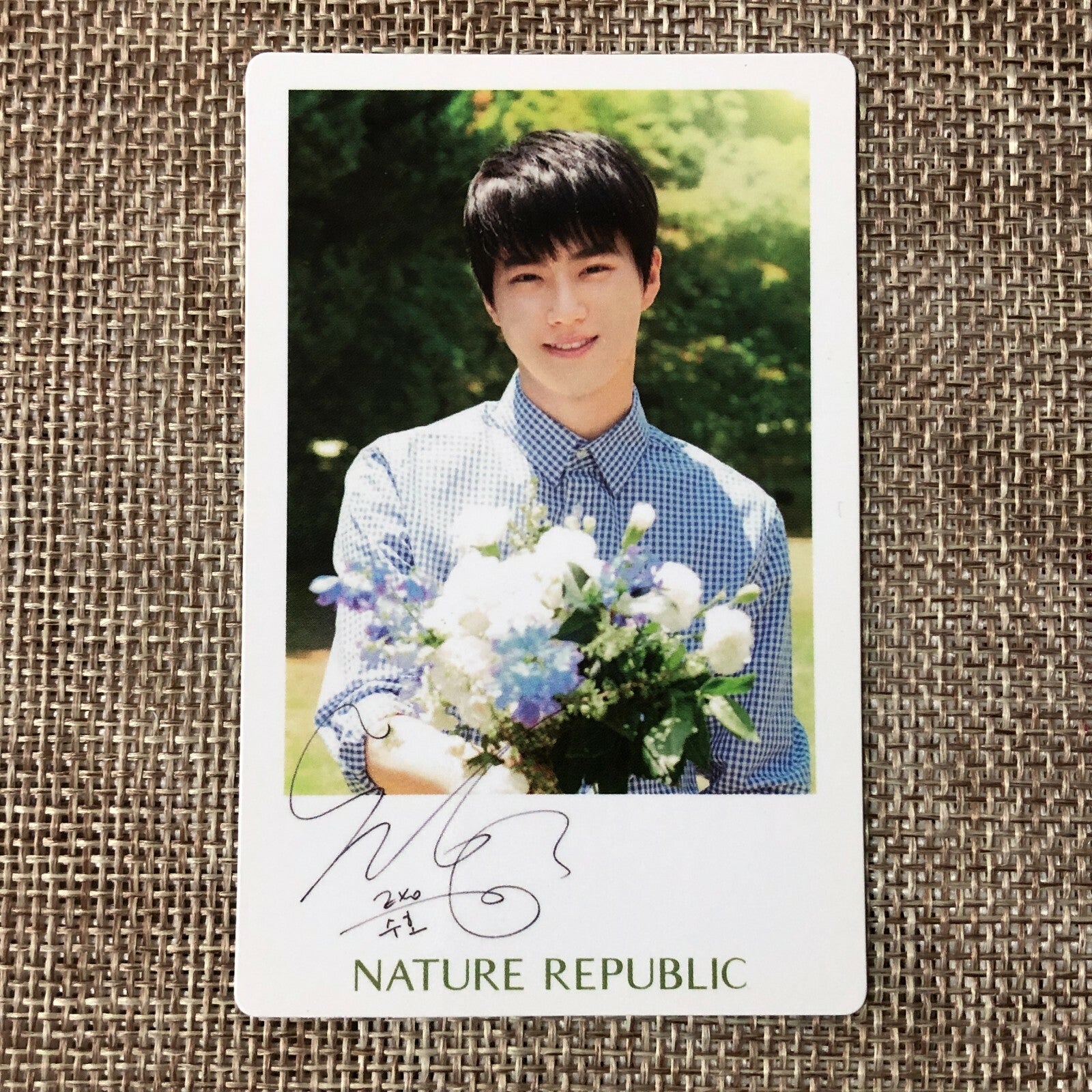 EXO SUHO #2 [ Nature Republic ] Official Limited Photocard / New, Rare / Gift