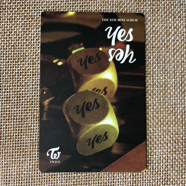 TWICE CHAEYOUNG #2 [ YES or YES Pre-Order ] Official Photocard / New / Gift