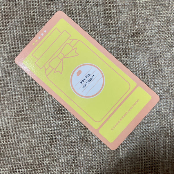 BTS V #2 [ 4th Muster Happy Ever After ] Official Cloud Photocard / New / Gift