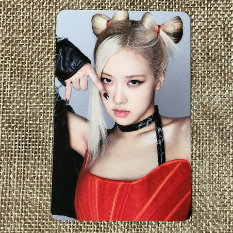 BLACKPINK ROSE [Born Pink MD Pop-Up Store Deco Kit] Official Photocard / Gift