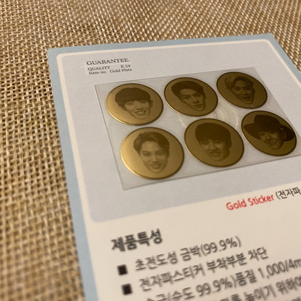 EXO [Lotte Pepero Day] Official Photocard Electromagnetic Blocking Sticker /+G
