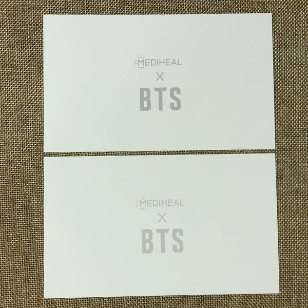 BTS GROUP #9 [ BTS X MEDIHEAL ] Official Postcard SET / New / Gift