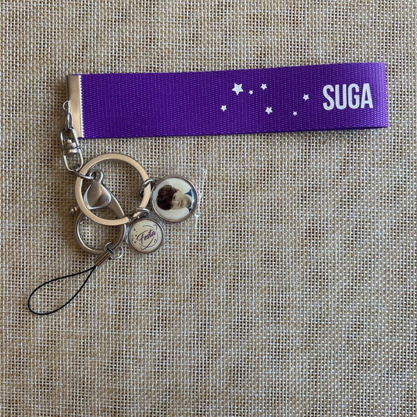 BTS SUGA [2017 Home Party Festa] Official Strap Keyring Keychain, Goods / Gift