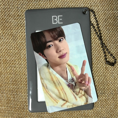 BTS JIN [BE Essential Edition] Official Photocard + Holder, Weverse POB / Gift