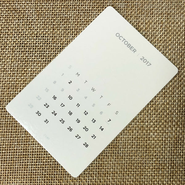 EXO KAI [2017 Season's Greetings] Official Mini Calendar Photocard / New / Gift