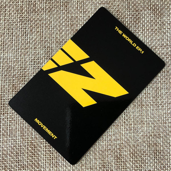 ATEEZ JONGHO [THE WORLD EP.1 : MOVEMENT] Official Photocard, Diary Ver. / Gift