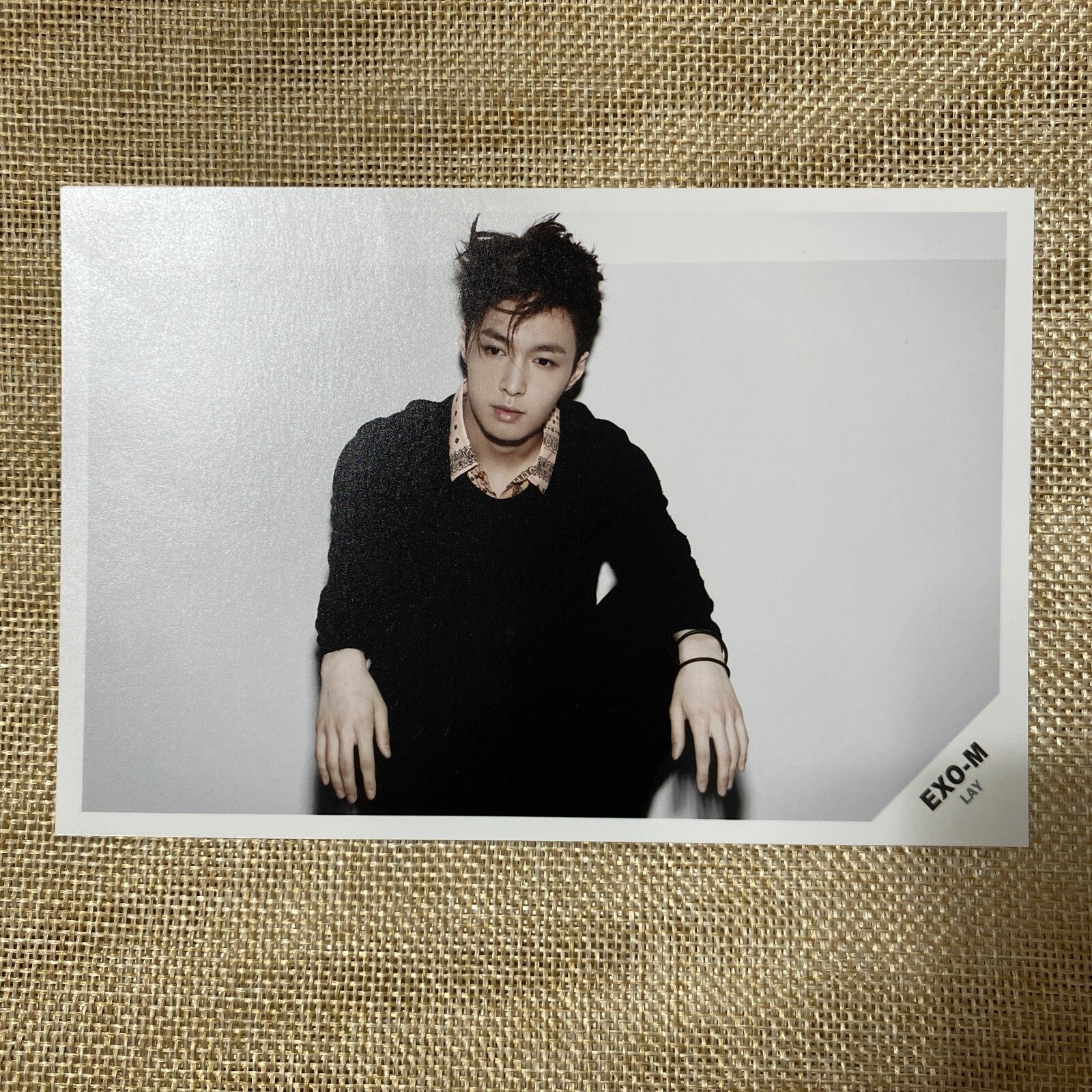 EXO LAY #2 [EXO-M MAMA] Official Postcard Photocard, Live Photo / New, Rare /+G