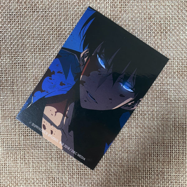 Solo Leveling Sung Jin-woo #4 / Rare Bonus Photocard, First Edition / New / Gift