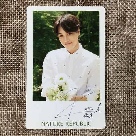 EXO KAI #1 [ Nature Republic ] Official Limited Photocard / New, Rare / Gift