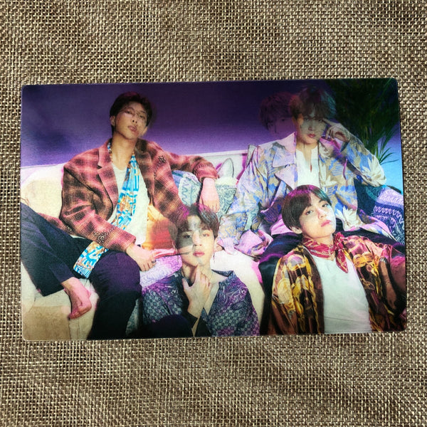 BTS GROUP [2019 MAGIC SHOP Fan Meeting Japan] Official Lenticular Postcard /+G