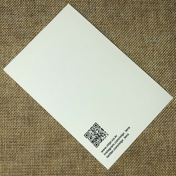 BTS SUGA [MTPR Contect Lens] Official Hologram Postcard, Limited Ed. / Gift