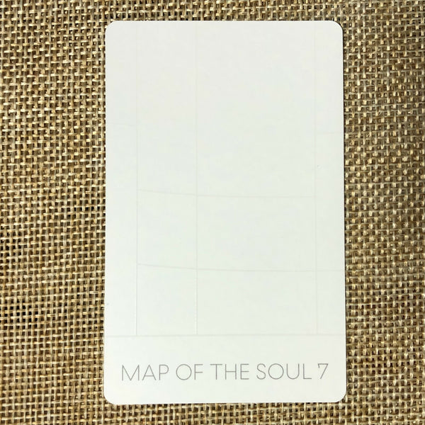 BTS V [ Map Of The Soul 7 ] Official Photocard, Ver 1 Album / New / Gift