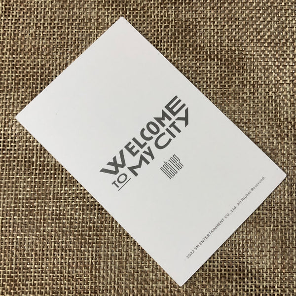 NCT 127 TAEIL [ WELCOME TO MY CITY ] Official Polaroid Photocard / New / Gift