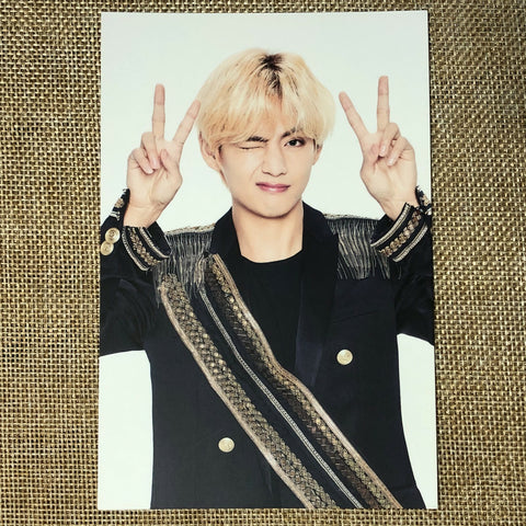 BTS V 3/4 [ Speak Yourself The Final ] Official Postcard Photocard / New / Gift