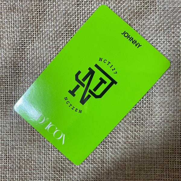NCT Dream JOHNNY #9 [ 2019 Dicon Custom Book ] Official Photocard / New / Gift
